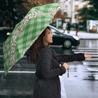 Green Aloha Hawaii Shell Lei Umbrella Palaka Hebrew Cone Honey Cowrie Elegant Curves LT14 - Polynesian Pride