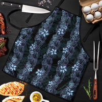 Purple Paradise Hawaii Shell Lei Apron Hawaiian Sunrise Shell Hebrew Cone Plumeria - Polynesian Pride