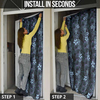 Purple Paradise Hawaii Shell Lei Door Cover Hawaiian Sunrise Shell Hebrew Cone Plumeria - Polynesian Pride