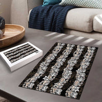 Black and Beige Hawaii Shell Lei Puzzle Hawaiian Sunrise Shell Hebrew Cone Plumeria LT14 - Polynesian Pride