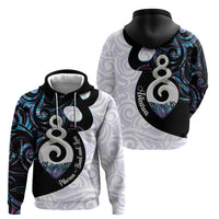 Aotearoa Pikorua Zip Hoodie NZ Twist - Bond And Love LT14 - Polynesian Pride