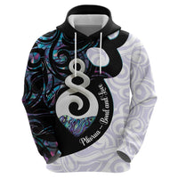 Aotearoa Pikorua Zip Hoodie NZ Twist - Bond And Love LT14 - Polynesian Pride