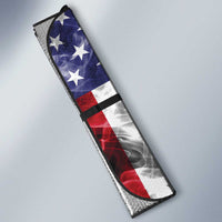 United States Guam Auto Sun Shade USA Eagle Guahan Seal Bougainvillea LT14 - Polynesian Pride