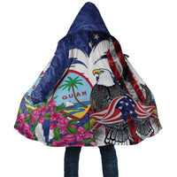 United States Guam Cloak USA Eagle Guahan Seal Bougainvillea - Polynesian Pride