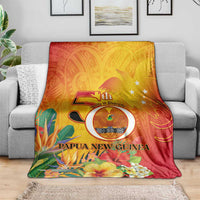 Papua New Guinea Independence Day Blanket 50th Anniversary Unity in Diversity