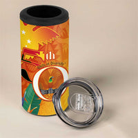 Papua New Guinea Independence Day 4 in 1 Can Cooler Tumbler 50th Anniversary Unity in Diversity