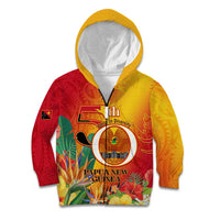 Papua New Guinea Independence Day Kid Hoodie 50th Anniversary Unity in Diversity