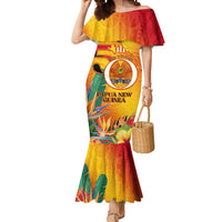 Papua New Guinea Independence Day Mermaid Dress 50th Anniversary Unity in Diversity