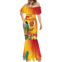 Papua New Guinea Independence Day Mermaid Dress 50th Anniversary Unity in Diversity