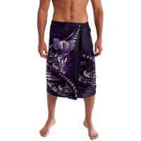 Personalised All Purple New Zealand Darts Lavalava Aoteroa Fern Maori Galaxy Style