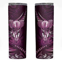 All Pink New Zealand Darts Skinny Tumbler Aoteroa Fern Maori Galaxy Style