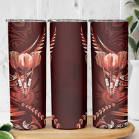 All Red New Zealand Darts Skinny Tumbler Aoteroa Fern Maori Galaxy Style
