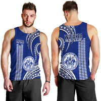 Hawaii Waiakea High School Men Tank Top Polynesian Kakau Pattern LT14 - Polynesian Pride