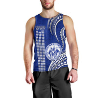 Personalised Hawaii Waiakea High School Men Tank Top Polynesian Kakau Pattern LT14 - Polynesian Pride