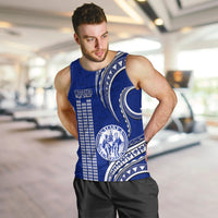 Personalised Hawaii Waiakea High School Men Tank Top Polynesian Kakau Pattern LT14 - Polynesian Pride