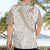 Polynesia Hawaiian Shirt Polynesian Tropical Flowers Beige Pastel Vibes LT14 - Polynesian Pride