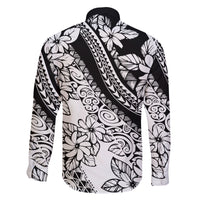 polynesia-family-matching-summer-maxi-dress-and-hawaiian-shirt-polynesian-tropical-flowers-black-pastel-vibes