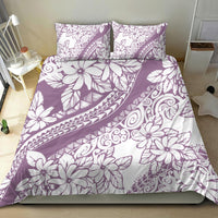 Polynesia Bedding Set Polynesian Tropical Flowers Purple Pastel Vibes LT14 - Polynesian Pride
