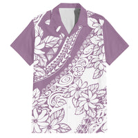 polynesia-family-matching-summer-maxi-dress-and-hawaiian-shirt-polynesian-tropical-flowers-purple-pastel-vibes