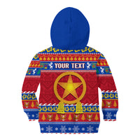 Custom Philippines Christmas Kid Hoodie Filipino Parol Maligayang Pasko LT14 - Polynesian Pride