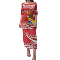 Custom Mate Maa Tonga Family Matching Puletasi and Hawaiian Shirt 2024 Go Champions