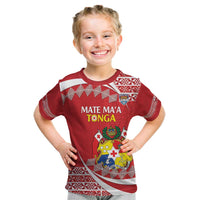 Custom Mate Maa Tonga Kid T Shirt 2024 Go Champions