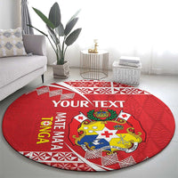 Custom Mate Maa Tonga Round Carpet 2024 Go Champions LT14 - Polynesian Pride