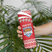 Custom Mate Maa Tonga Skinny Tumbler 2024 Go Champions