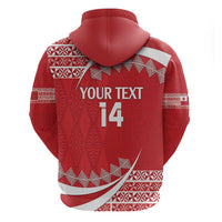 Custom Mate Maa Tonga Zip Hoodie 2024 Go Champions