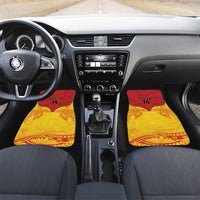 Papua New Guinea Rugby Custom Car Mats Go Kumuls PNG - Polynesian Pattern