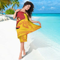 Papua New Guinea Rugby Custom Sarong Go Kumuls PNG - Polynesian Pattern