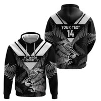 Aotearoa Silver Fern Rugby Custom Hoodie 2024 Go Kiwi LT14 - Polynesian Pride