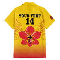 Orchids PNG Rugby Custom Hawaiian Shirt Go Champions Papua New Guinea LT14 - Polynesian Pride