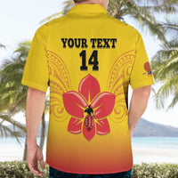 Orchids PNG Rugby Custom Hawaiian Shirt Go Champions Papua New Guinea LT14 - Polynesian Pride