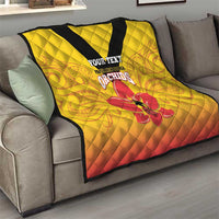 Orchids PNG Rugby Custom Quilt Go Champions Papua New Guinea LT14 - Polynesian Pride