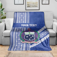 Fetu Samoa Rugby Custom Blanket Siapo Pattern - Sporty Style LT14 - Polynesian Pride