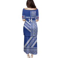 Fetu Samoa Rugby Custom Family Matching Puletasi and Hawaiian Shirt Siapo Pattern - Sporty Style