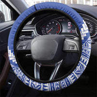 Fetu Samoa Rugby Steering Wheel Cover Siapo Pattern - Sporty Style LT14 - Polynesian Pride