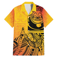 Marquesas Islands Family Matching Mermaid Dress and Hawaiian Shirt Marquesan Matatiki Fish Hook Patutiki - Polynesian Pride