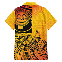 Marquesas Islands Hawaiian Shirt Marquesan Matatiki Fish Hook Patutiki LT14 - Polynesian Pride
