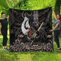 Aotearoa Hei Matau Quilt Haka Kiwi Mix Maori Mangopare