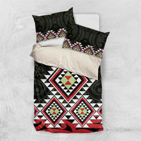 Kia Ora Aotearoa Bedding Set 2025 Pasifika Maori Taniko Motifs
