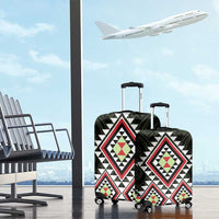 Kia Ora Aotearoa Luggage Cover 2025 Pasifika Maori Taniko Motifs