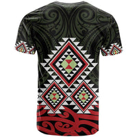 Kia Ora Aotearoa T Shirt 2025 Pasifika Maori Taniko Motifs