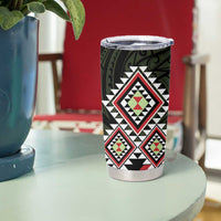 Kia Ora Aotearoa Tumbler Cup 2025 Pasifika Maori Taniko Motifs