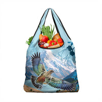 New Zealand South Island Grocery Bag Te Waipounamu Aoraki Kea Bird
