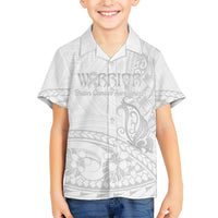 Polynesia Brain Cancer Awareness Hawaiian Shirt In May We Wear Grey LT14 - Polynesian Pride