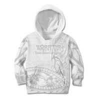 Polynesia Brain Cancer Awareness Kid Hoodie In May We Wear Grey