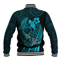 Polynesia World Ovarian Cancer Day Baseball Jacket You Matter Polynesian Women