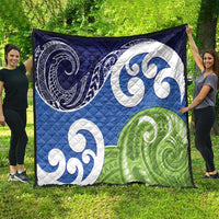 Southland New Zealand Quilt Maori Koru Flag Color LT14 - Polynesian Pride
